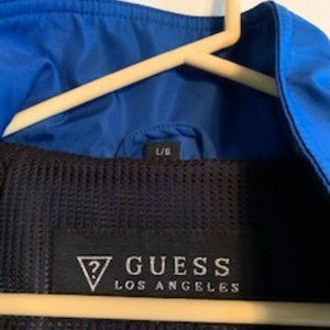 Royal Blue Guess Windbreaker